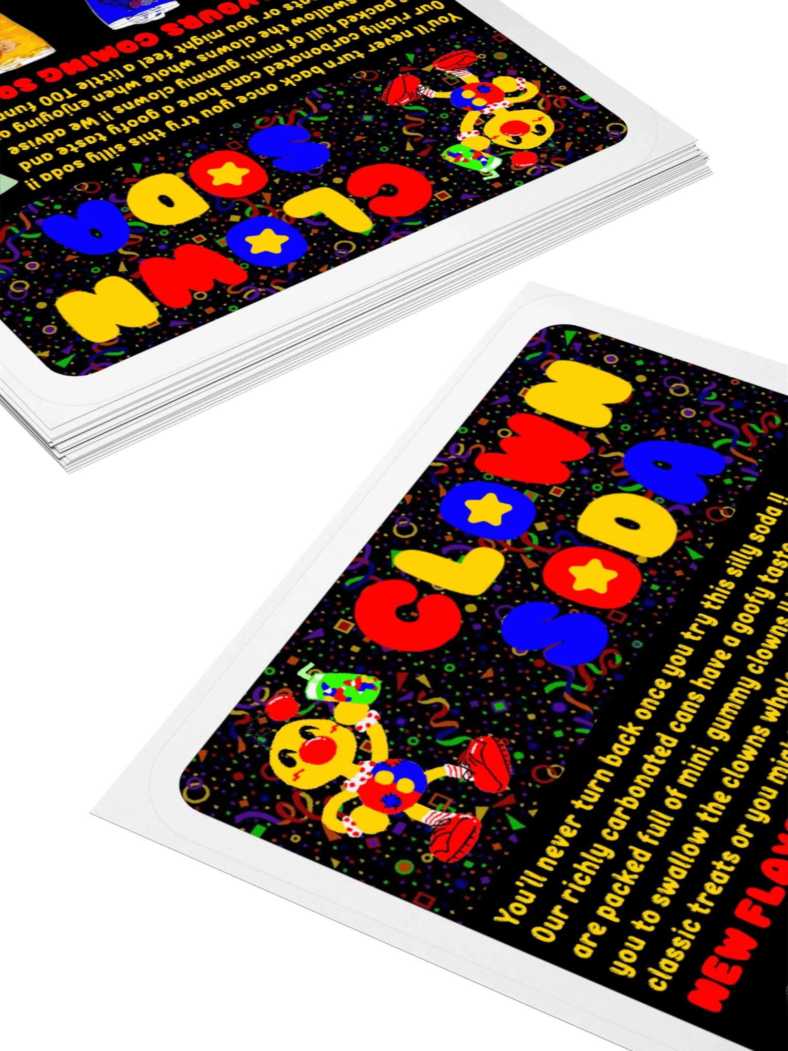 Boyoyoing Clown Soda Website Sticker product image (4)