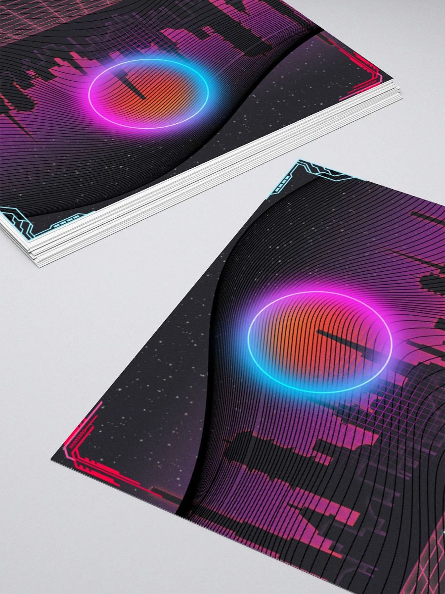 Nightcity Sticker Matte product image (10)