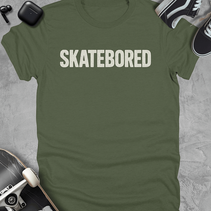 Skatebored, Skateboarding t-shirt, Unisex product image (5)