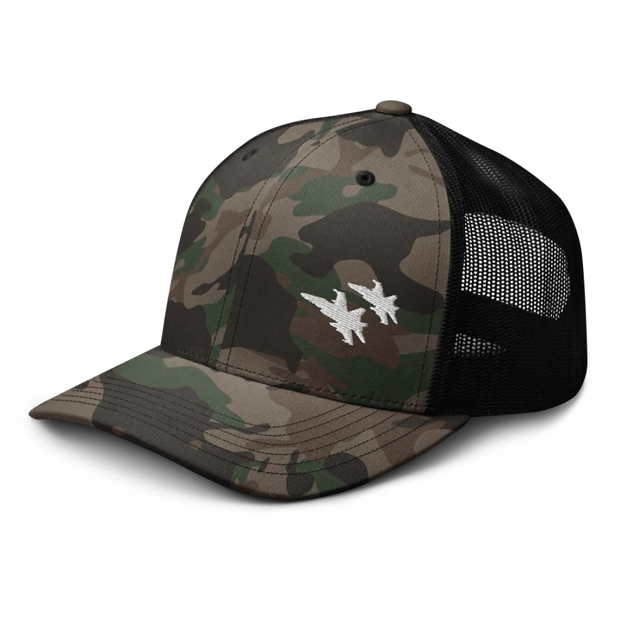 Twin Hornets Logo Hat, Camo product image (4)