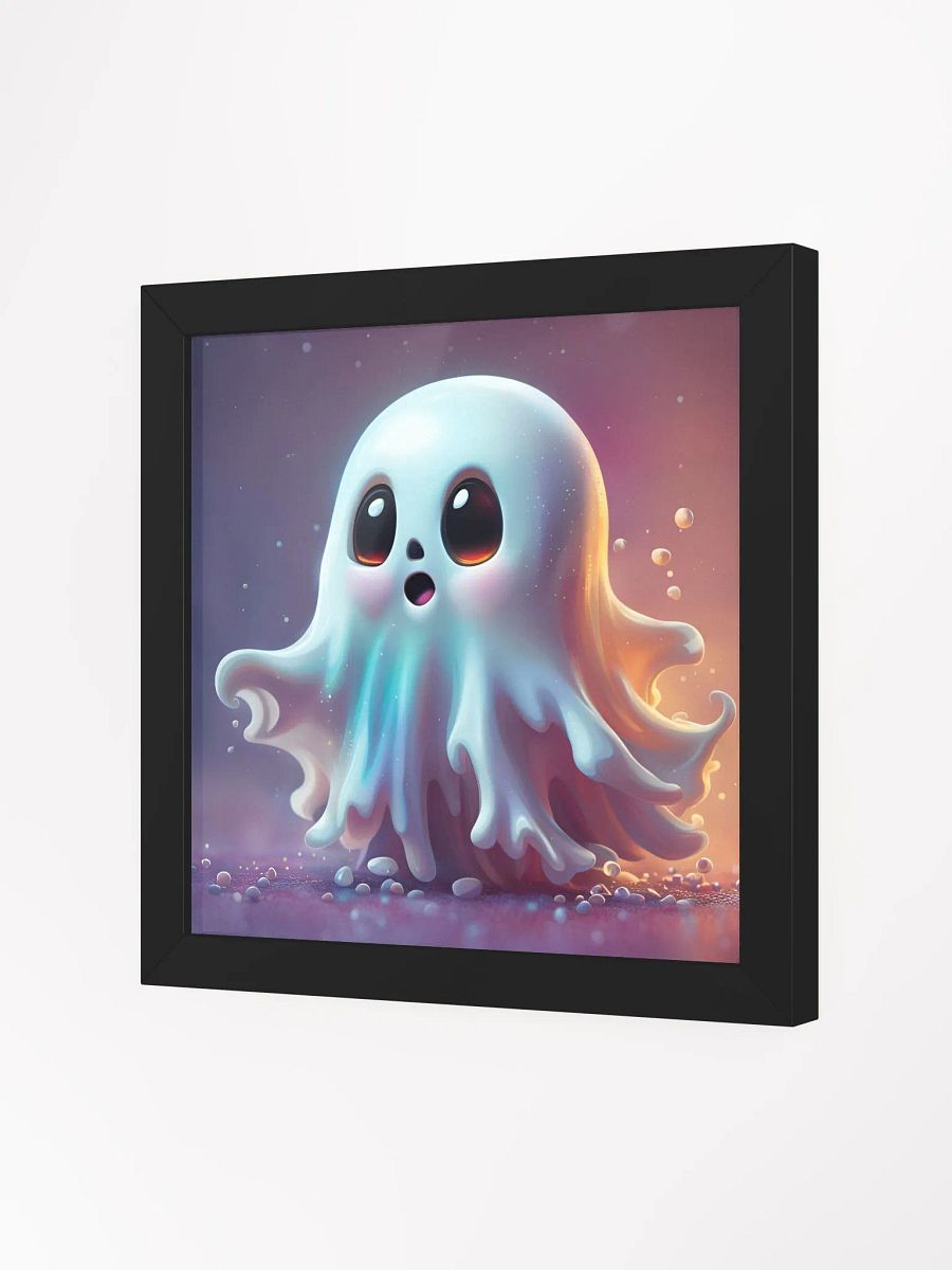 Framed Cute Ghost Poster product image (2)