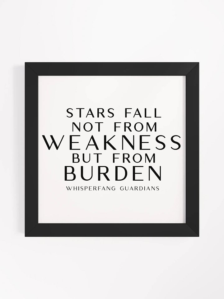 Whispering Fangs Proverb Framed Collection - Stars product image (11)