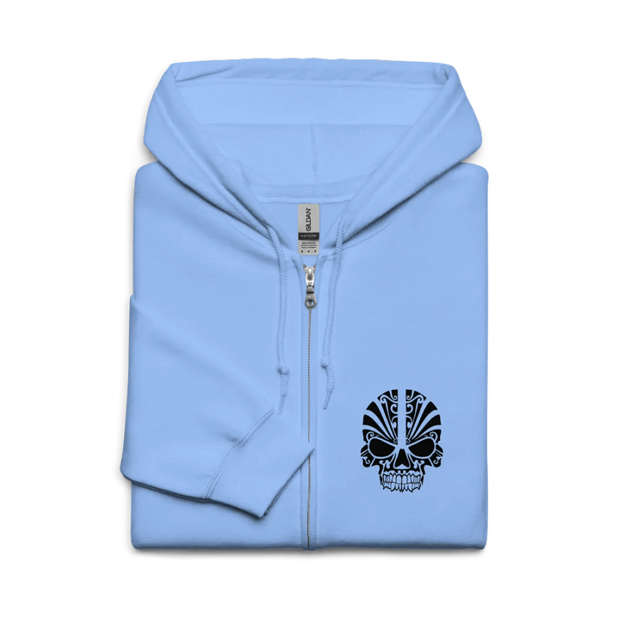 Tribal Skull Zip Hoodie product image (24)