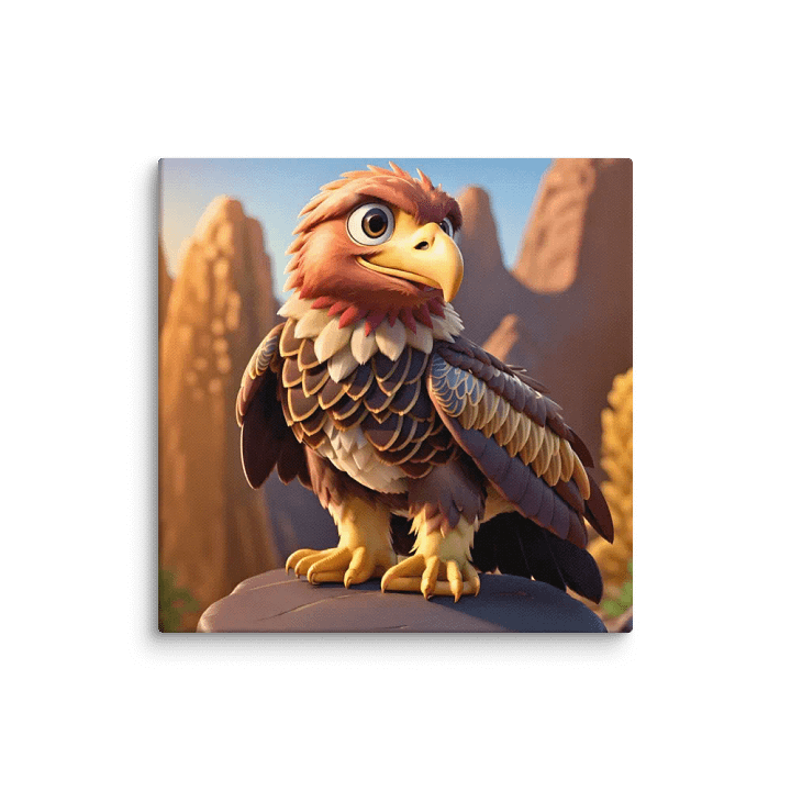 Endangered Species - Mexico - Golden Eagle Canvas Art product image (1)