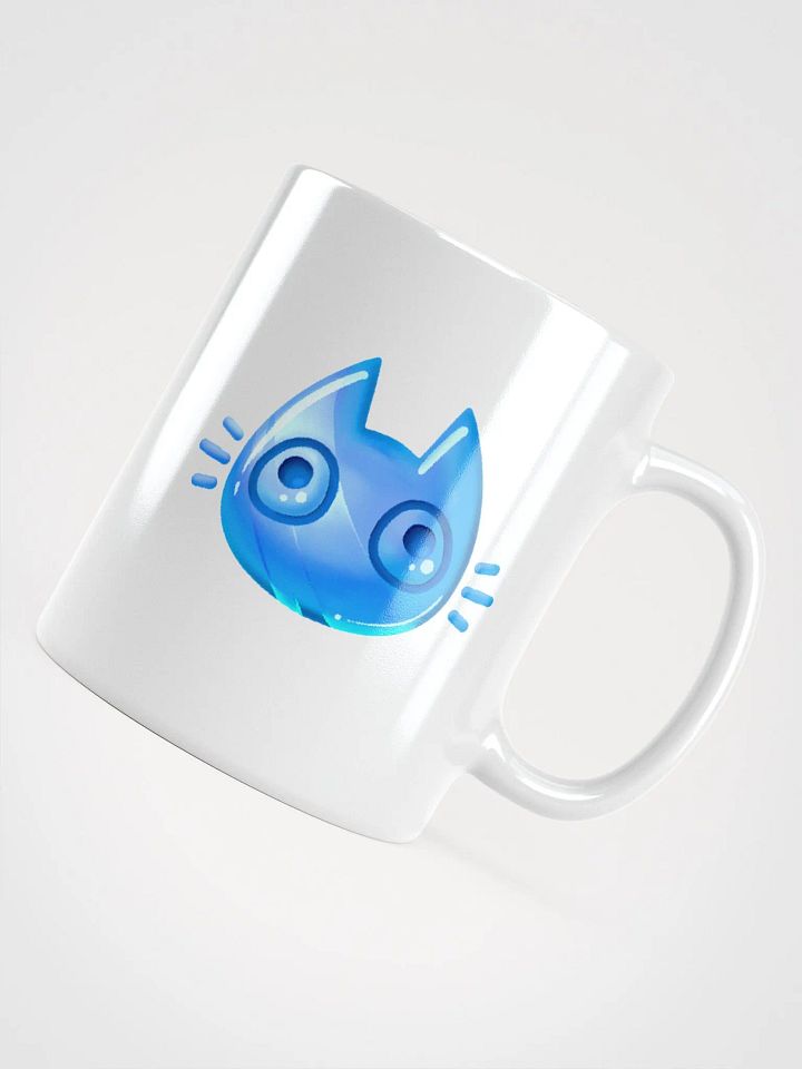 Blue Cat Face Mug product image (1)