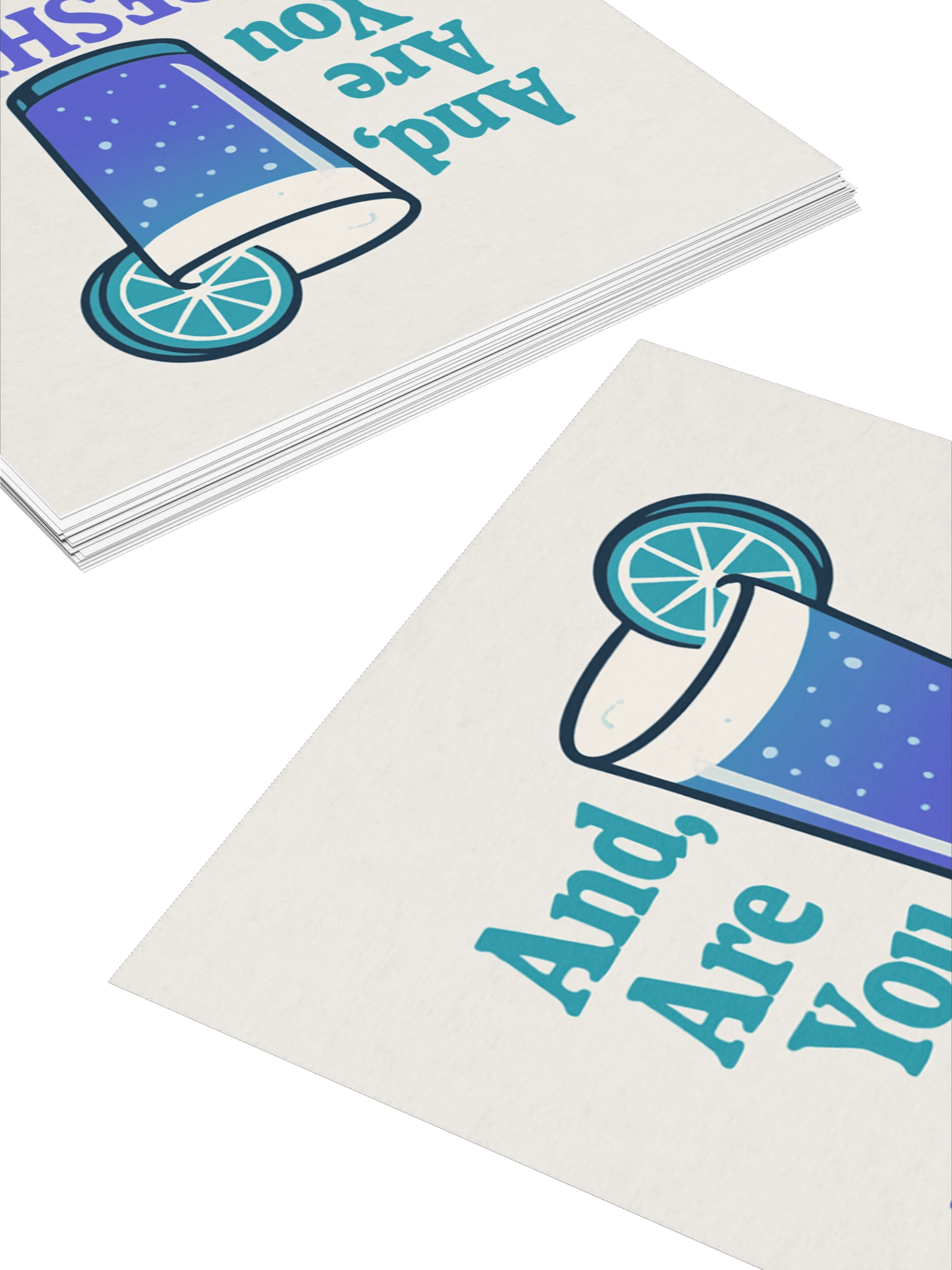 And, Are You Refreshed Sticker product image (7)