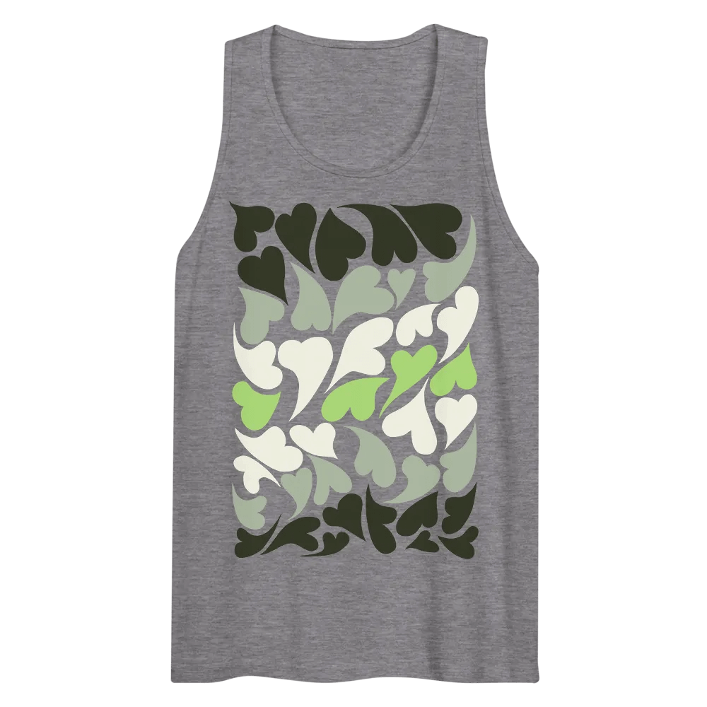 Nestled PRIDE Agender Tank Top product image (52)