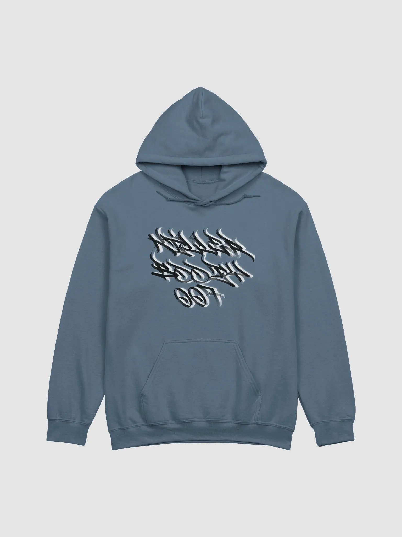 B/W Graffiti Hoodie product image (1)