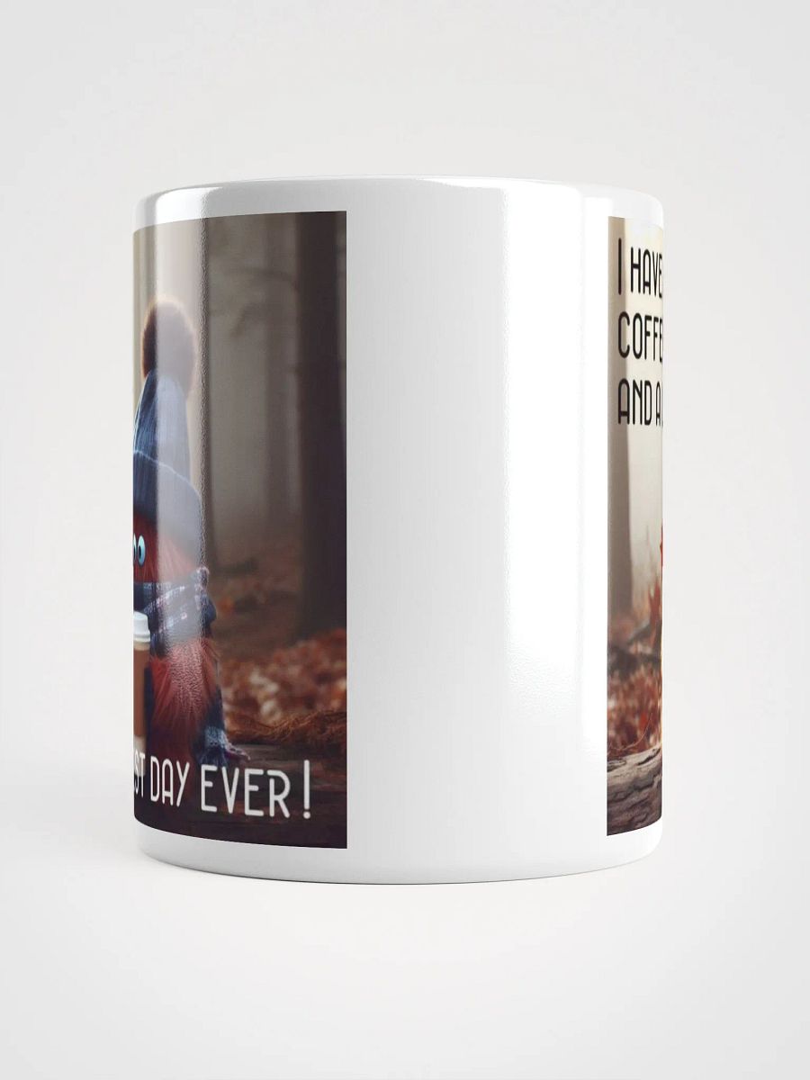 Coffee and a Leaf Ceramic Mug product image (5)