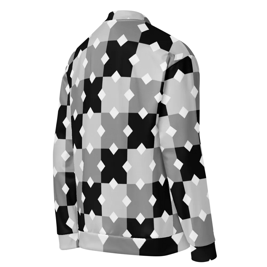Symmetric Crosses Bomber Jacket product image (9)
