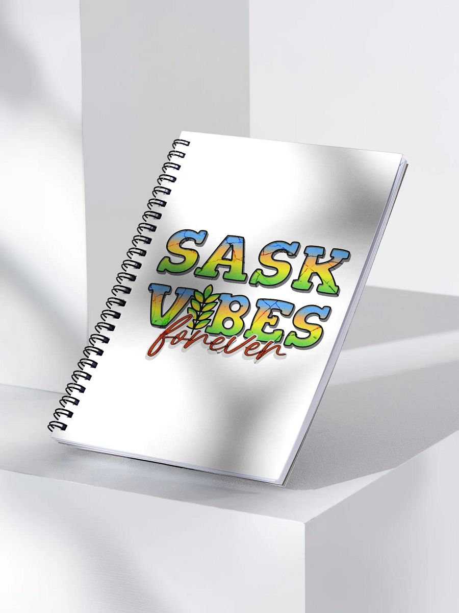 Sask Vibes Forever Spiral Notebook product image (3)