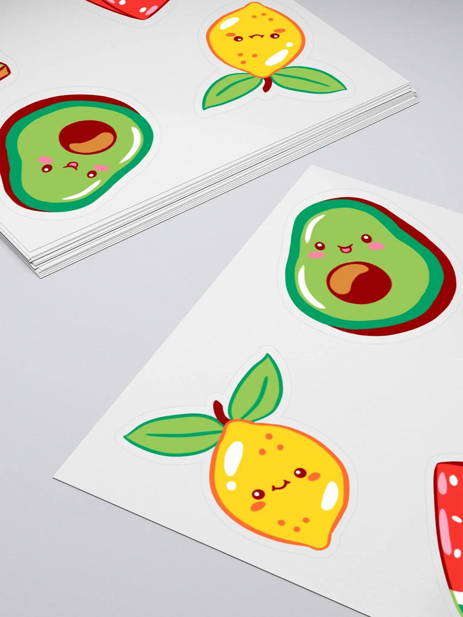 Whimsical Fruit Friends Sticker Set product image (5)