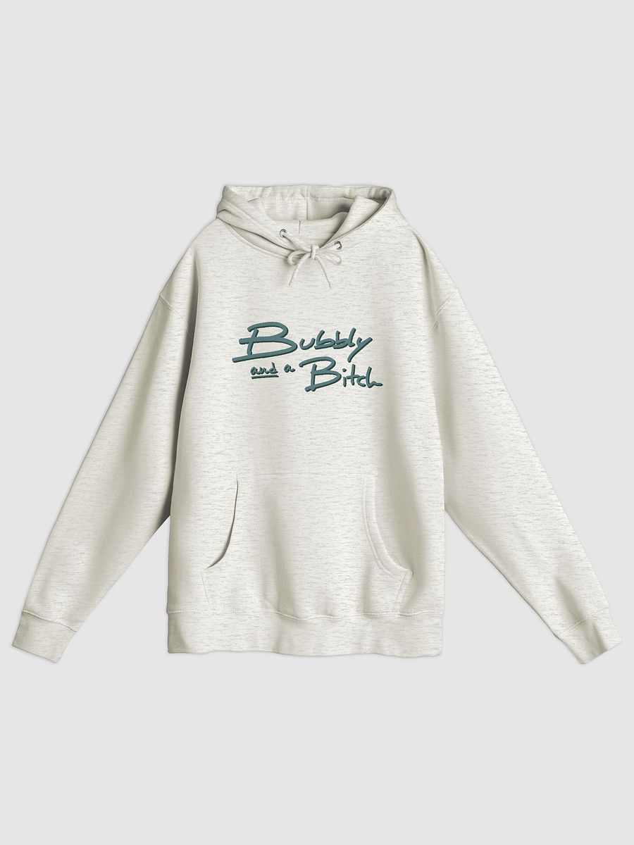 Bubbly and a B*tch (forest shadow design) printed premium pullover hoodie product image (7)