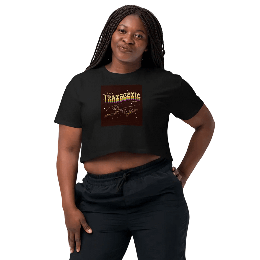 Let's Transcend Crop Tee! product image (1)