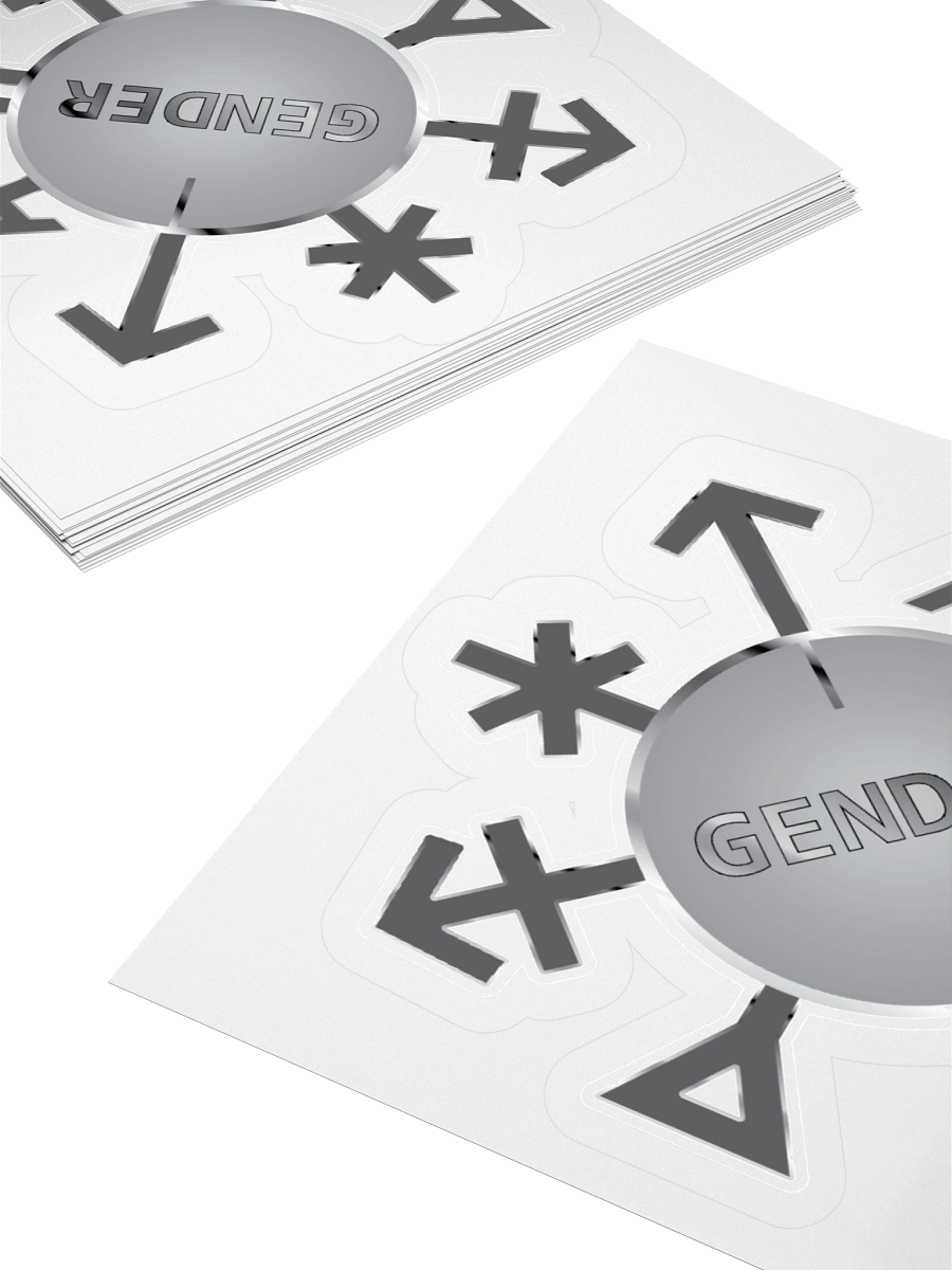Gender Dial Sticker product image (4)