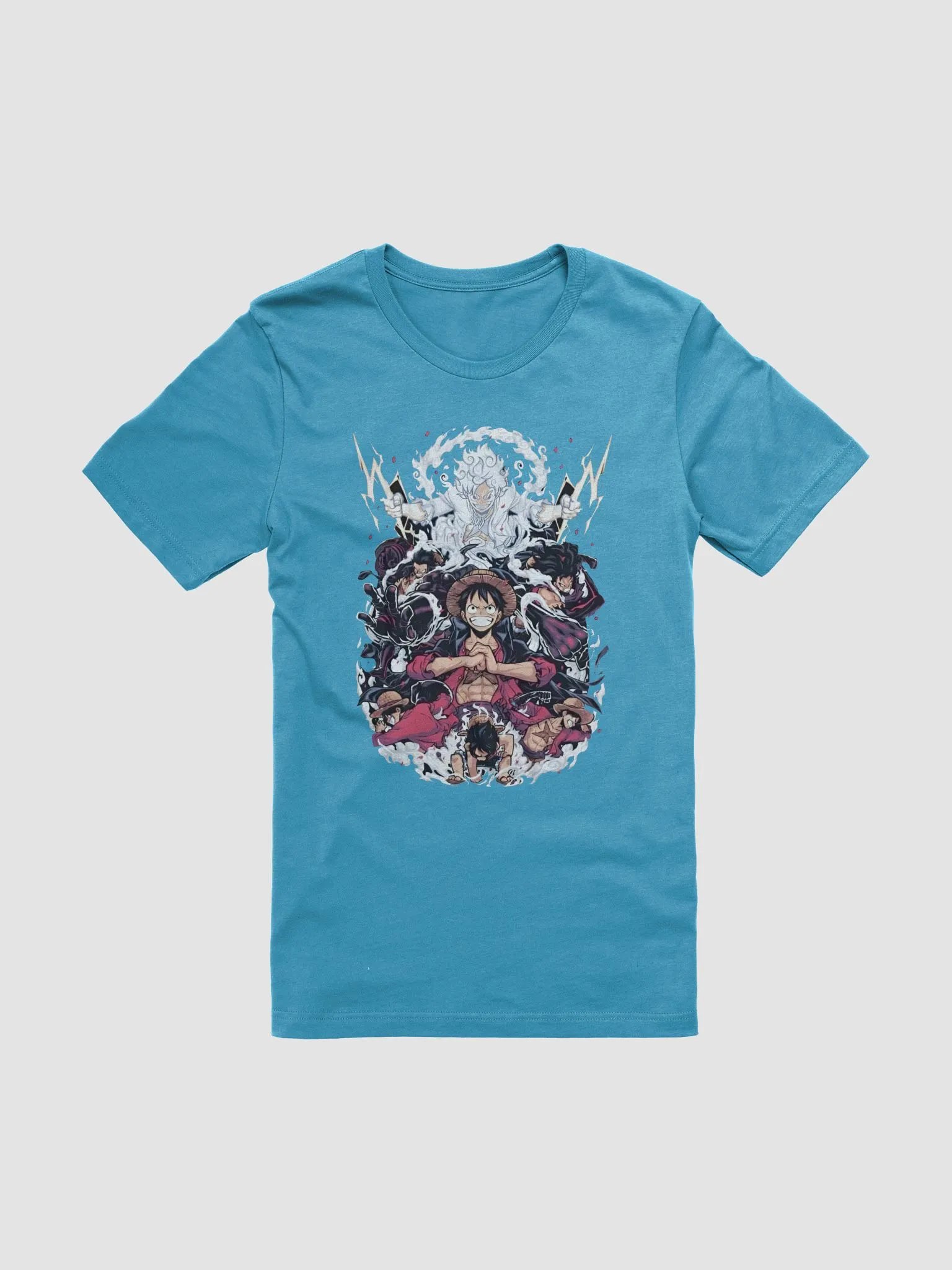 Dynamic Straw Hat Cartoon T-Shirt product image (3)