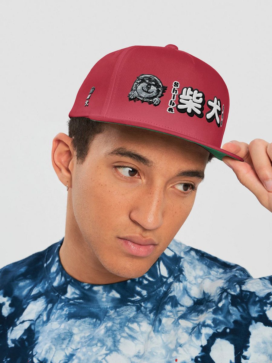 "HI" SHIBA INU Snapback Cap product image (33)