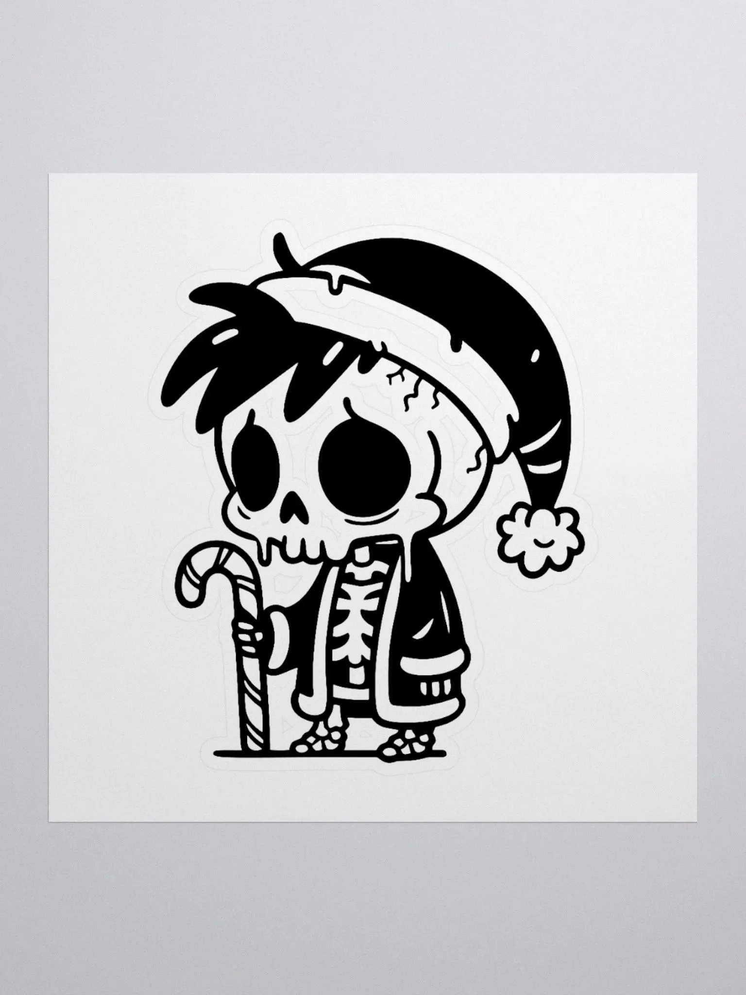 Skele-Claus in Style Sticker product image (2)