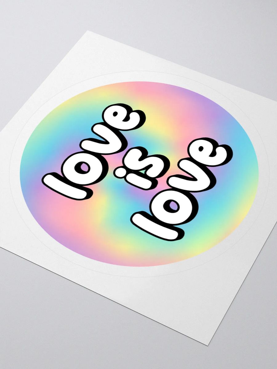 Love is Love Sticker product image (9)