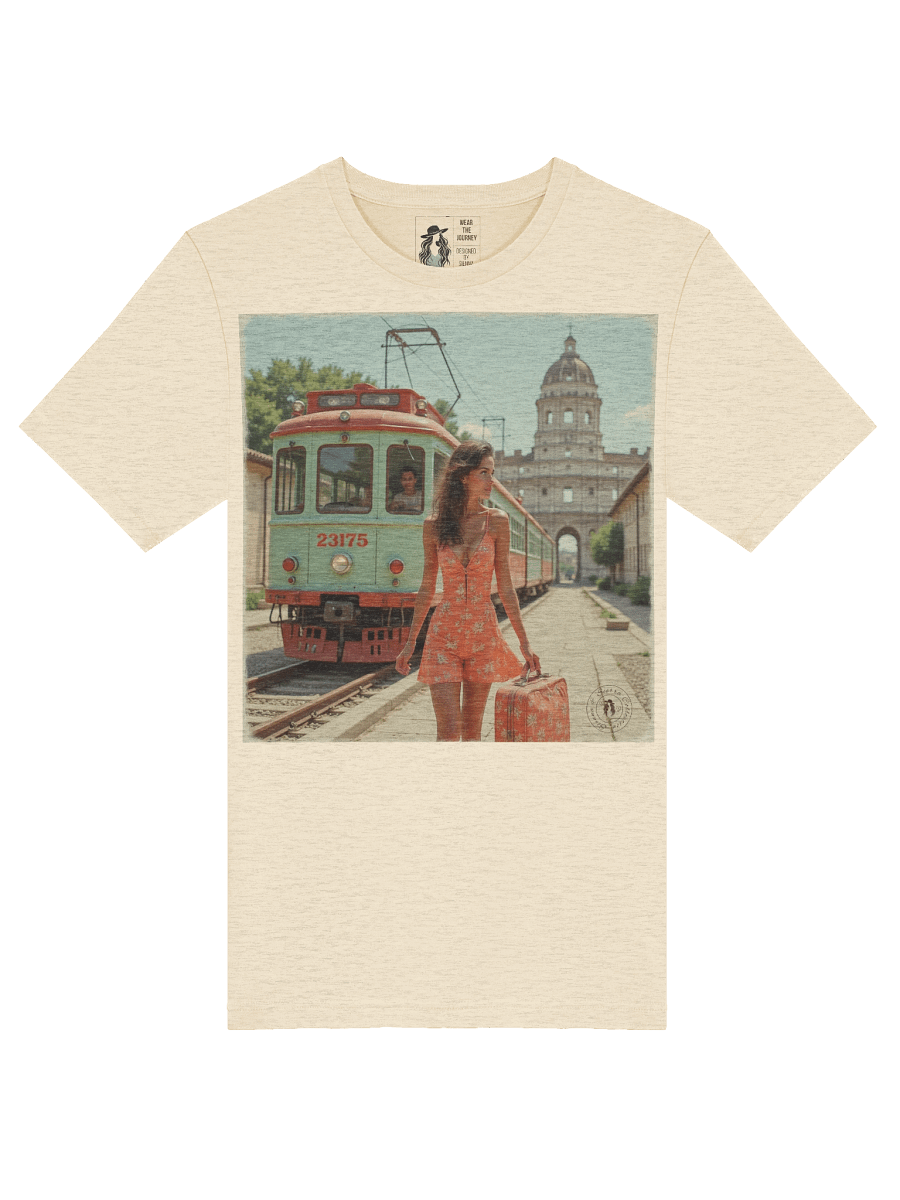 Vintage Tramway Travel T-Shirt - Sunset Stroll product image (34)