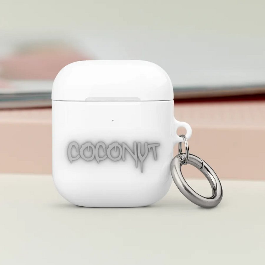 Étui pour AirPods à imprimé intégral COCONUT en relief product image (4)