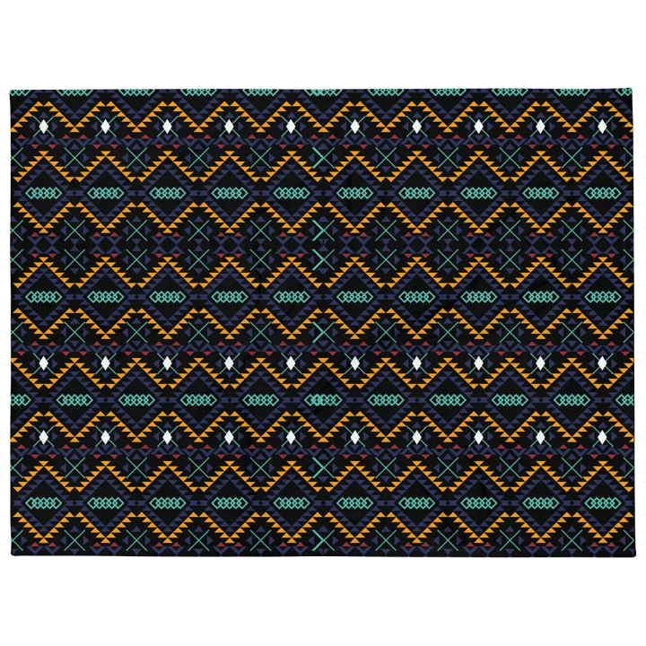 Miniature Triangles Design Throw Blanket product image (1)