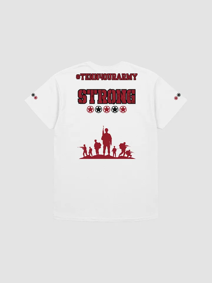 #TeNN4OURARMY T-Shirt - Red & White product image (5)