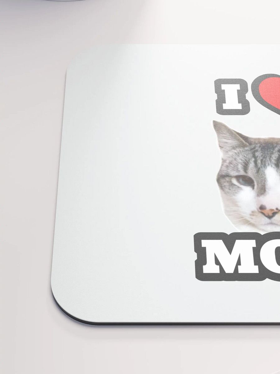 I ❤️ Moaf Mouse Pad product image (6)
