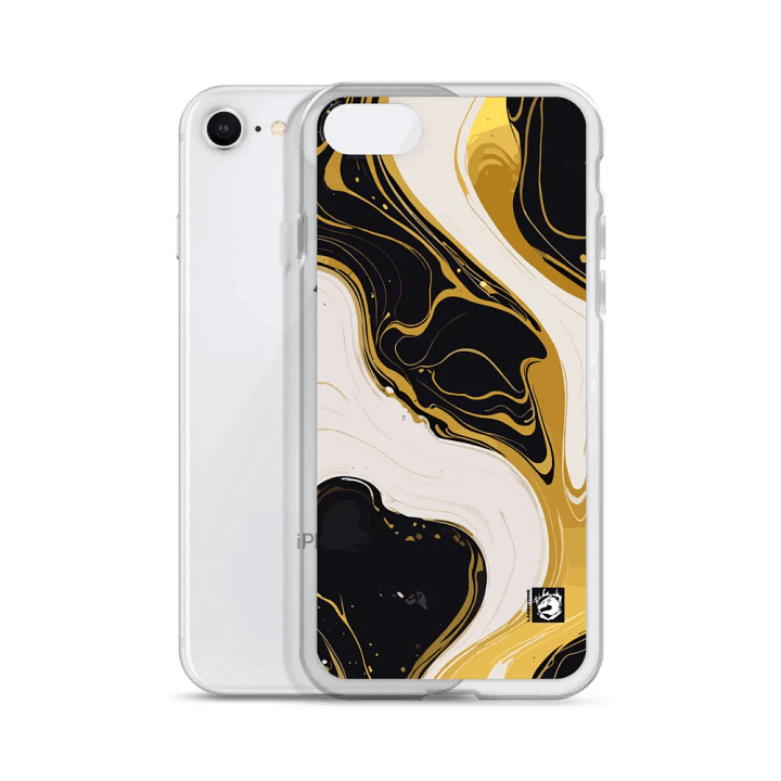 Black and Gold Marble iPhone Case product image (51)