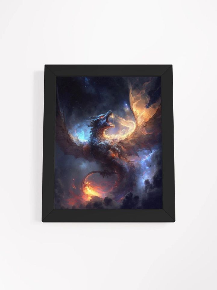 Kheron the dragon - Framed High Quality Matte Poster product image (1)