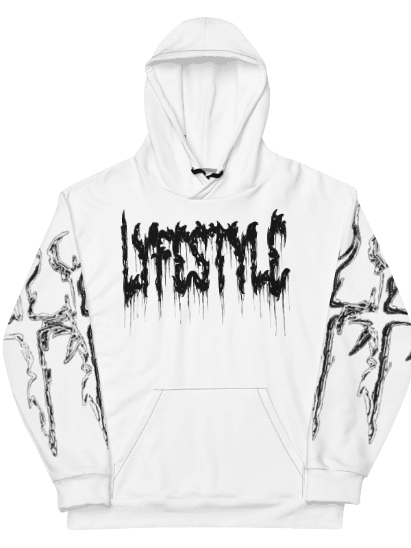 LYFË3 STRAIGHT OFF THA LOT CROSS HOODIE product image (1)