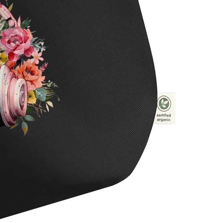 Headphones And Flowers Tote product image (2)