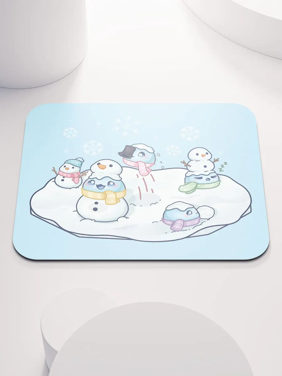 Snow Slime Mouse Pad product image (1)