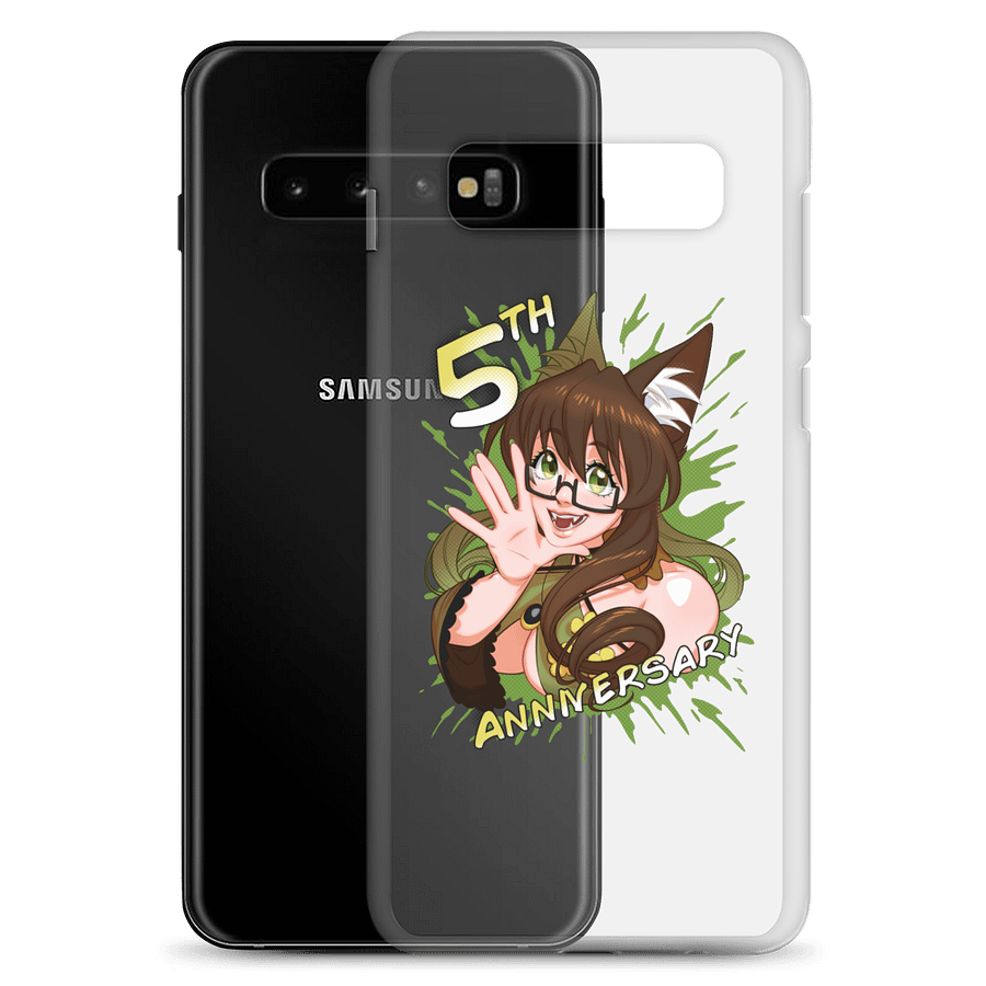 Fifth Year Anniversary Samsung clear phone case product image (23)