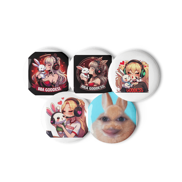 Bunny and Goddess Collectible Pins product image (3)