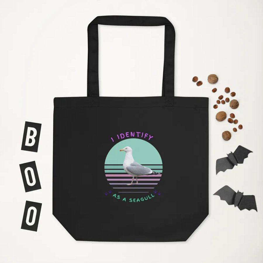 I Identify as a Seagull Eco Friendly Tote Bag product image (7)