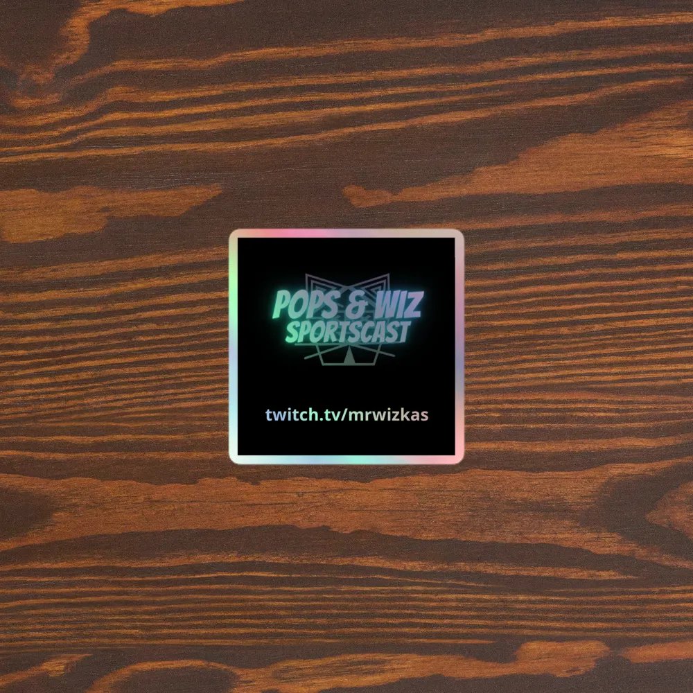 Pops & Wiz SportsCast Sticker product image (5)