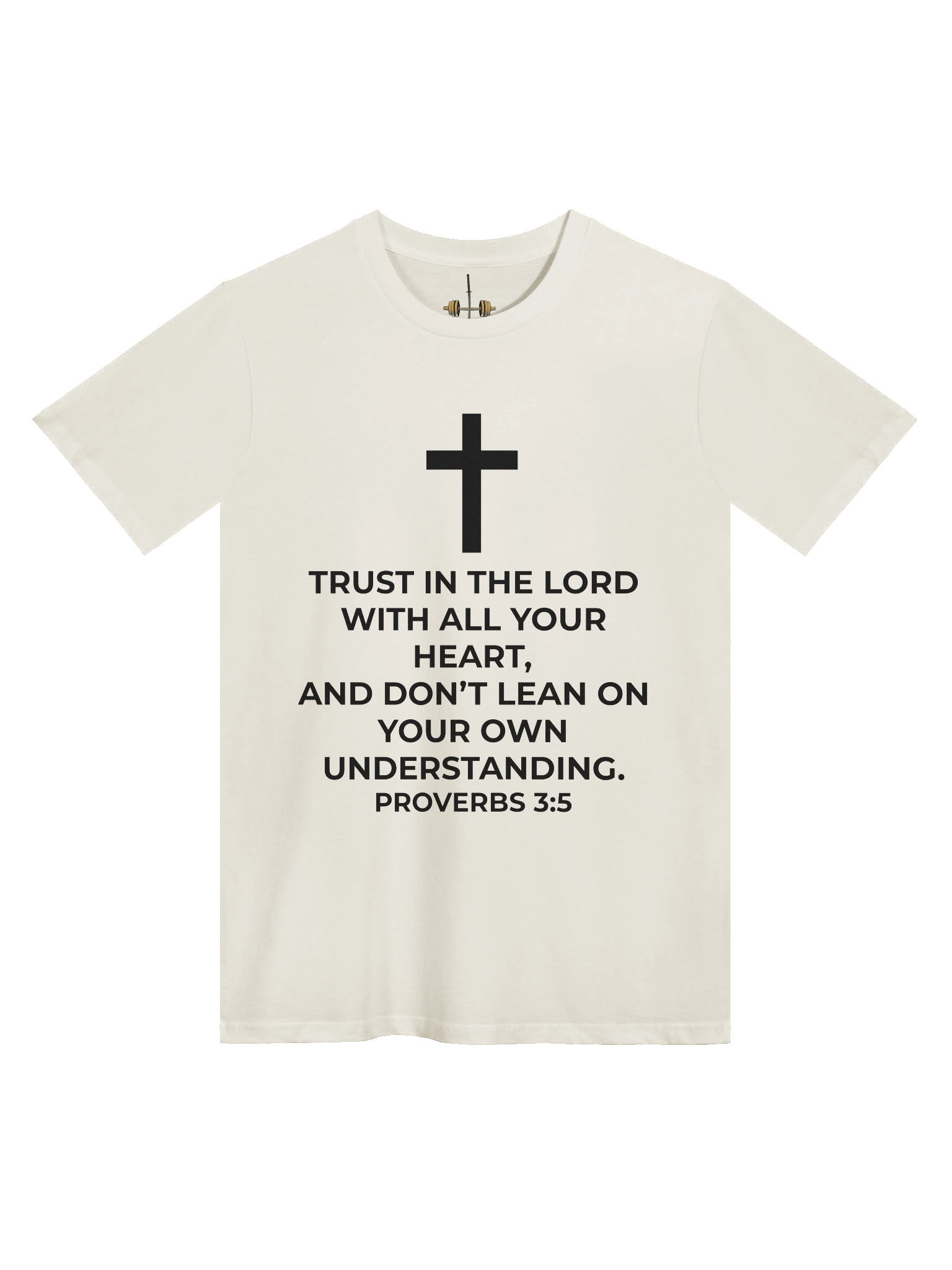 Proverbs 3:5 Unisex T-Shirt [Dark] product image (11)