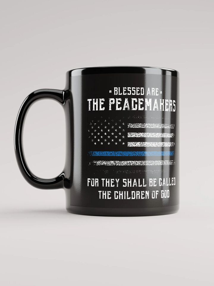 Blessed Are the Peacemakers - Black Mug product image (2)