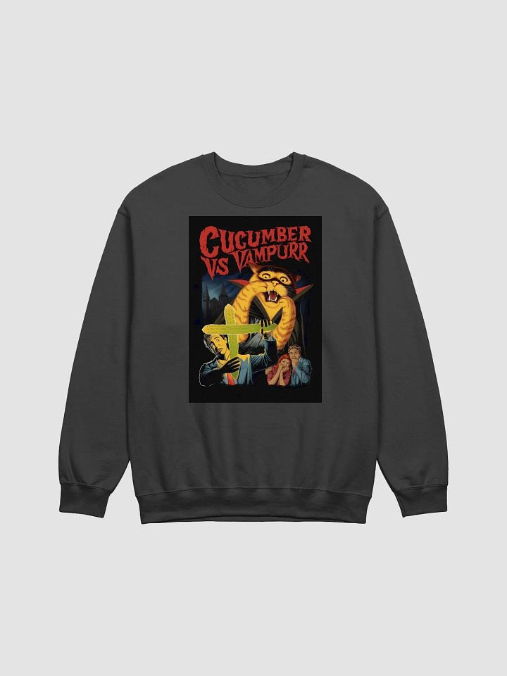 Cucumber vs Vampurr Dramatic Poster Sweatshirt product image (1)