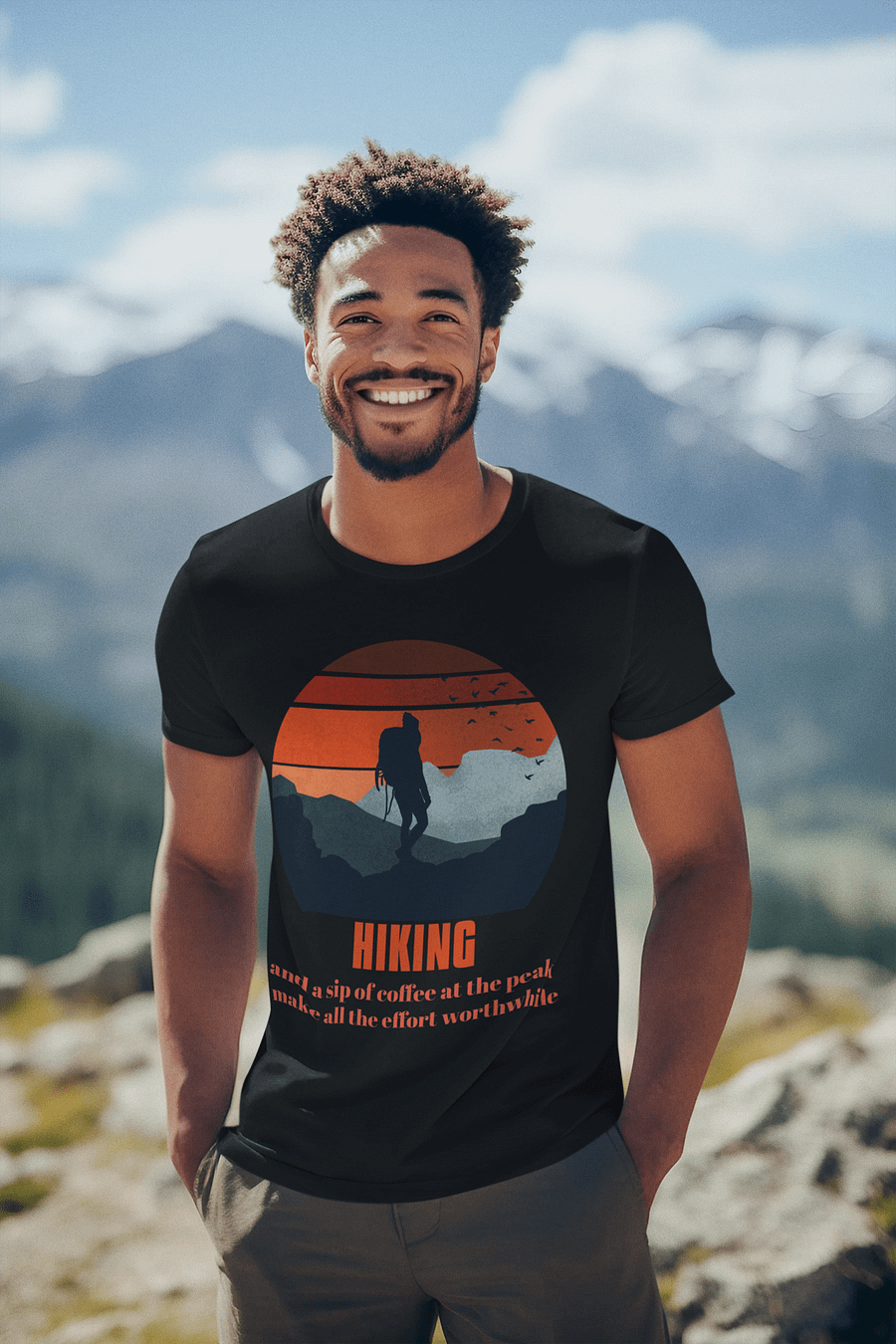 Sunrise Hiker T-Shirt product image (1)