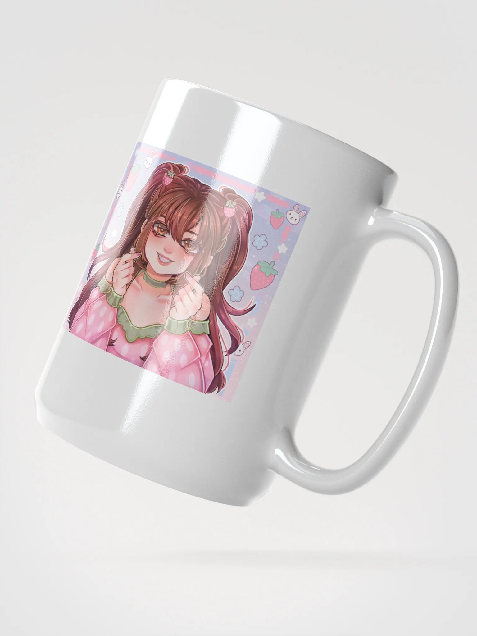Strxwby Heart Mug <3 product image (2)