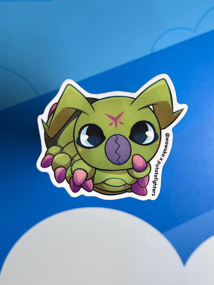 Wormmon - Sticker product image (1)