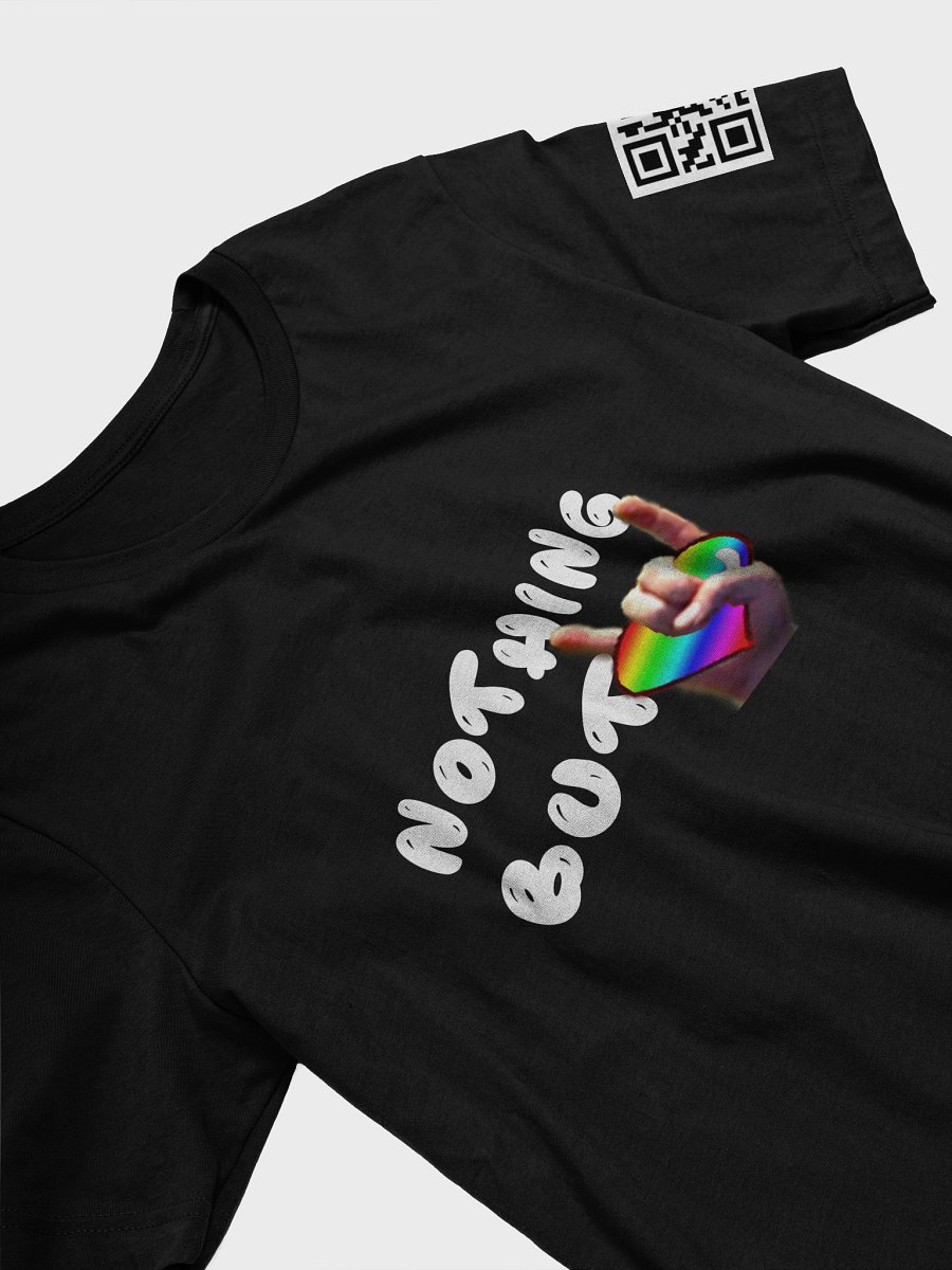 Nothing But Love - Pride Edition - White Text - T-Shirt product image (3)