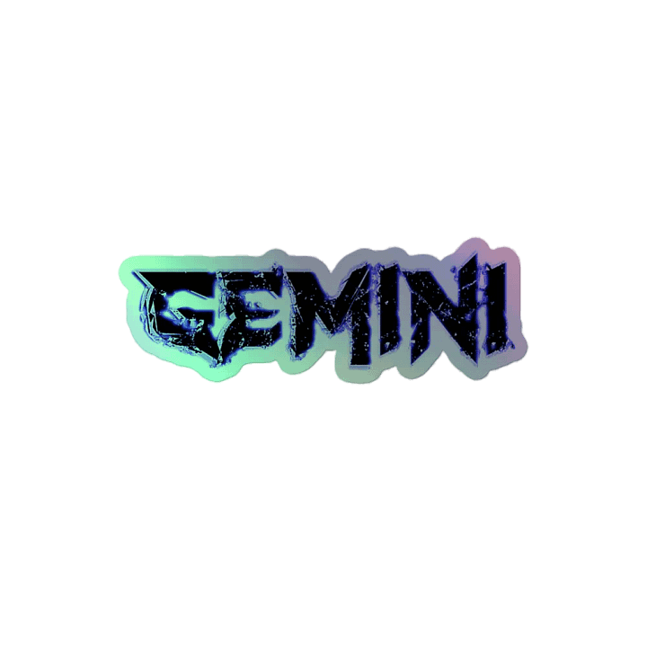 GEW Gemini Blue Gothic Knight Sticker product image (2)