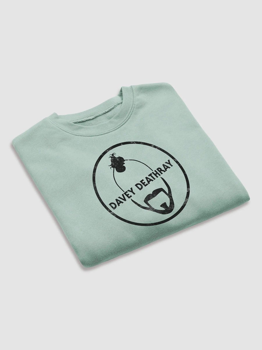 Davey Deathray Crop Sweatshirt Black Logo product image (9)
