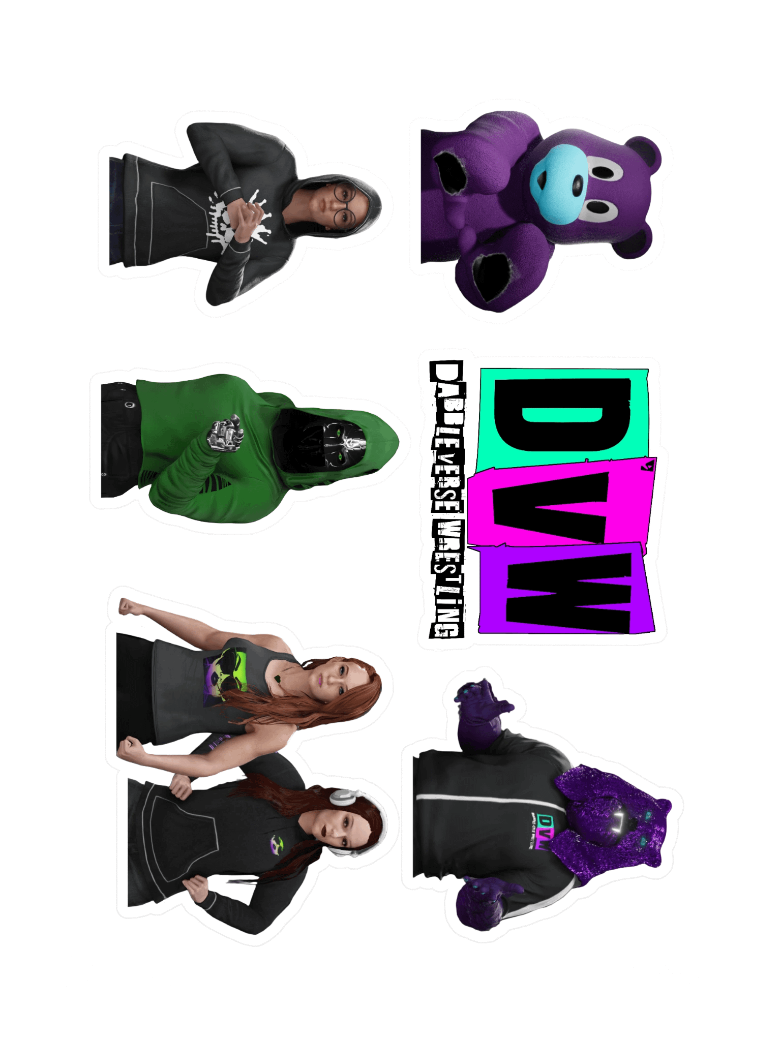 DVW Sticker Sheet product image (4)