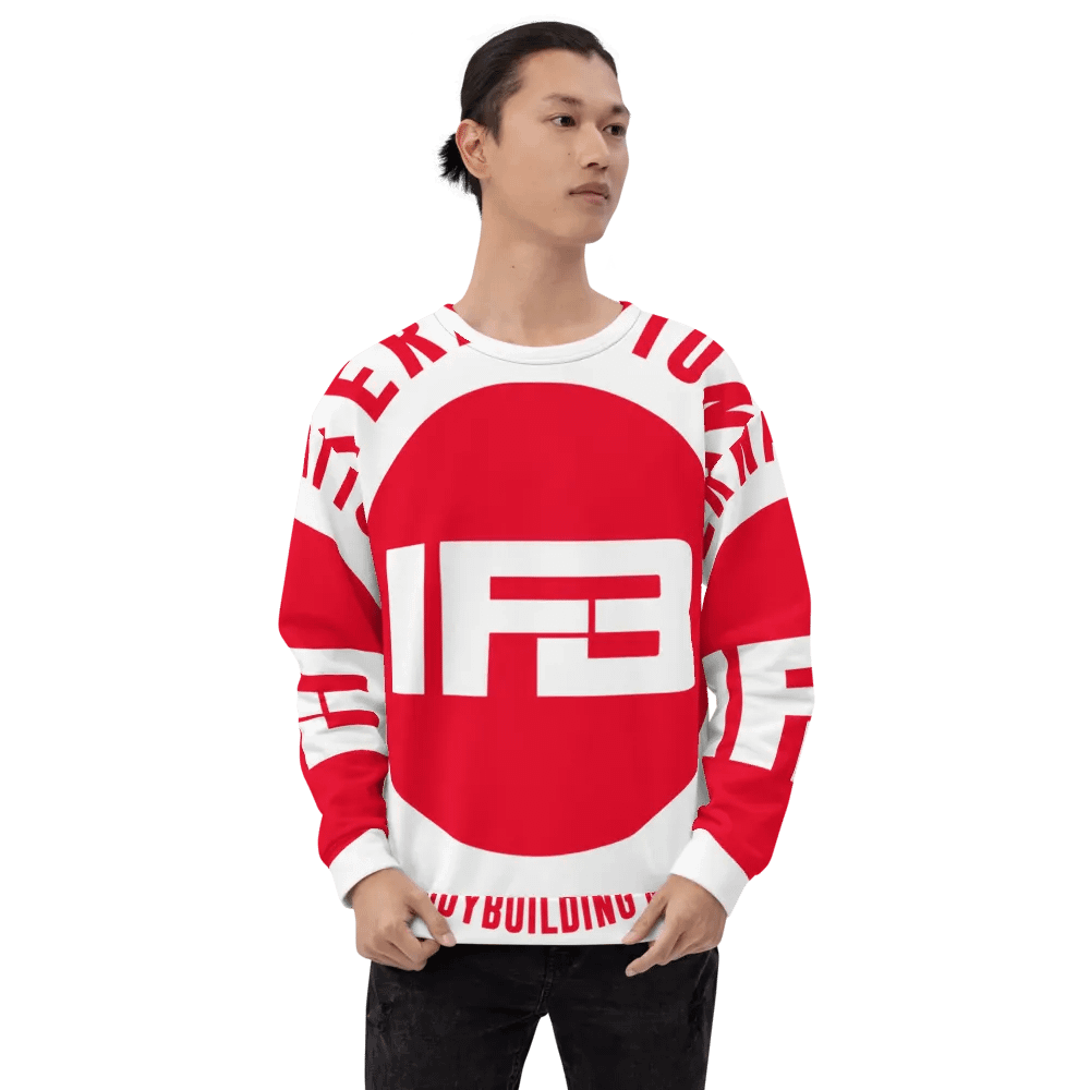 IFBNewsfeed.Org's All-Over Print Recycled Unisex Sweatshirt product image (5)