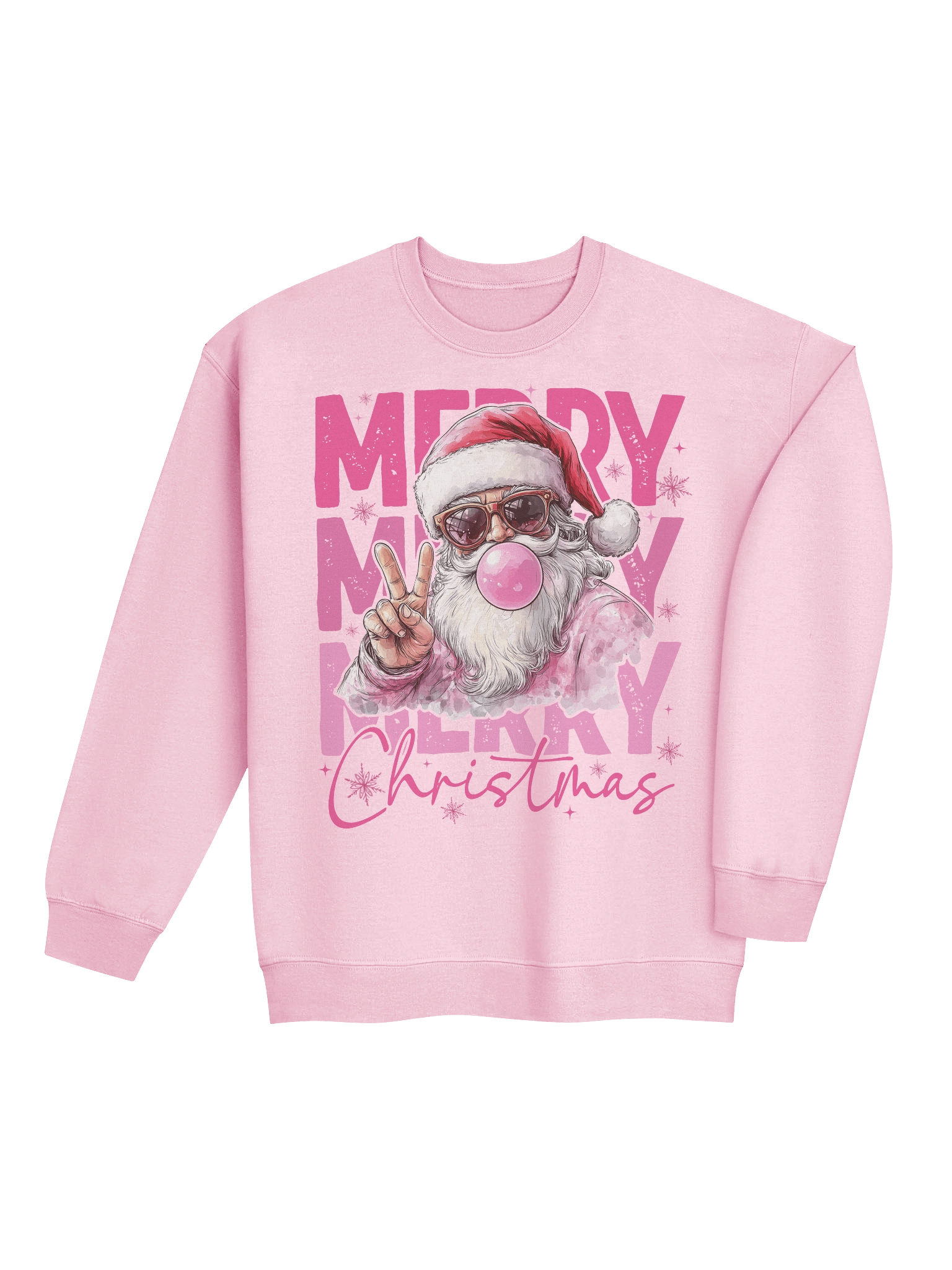 'Merry Bubblegum Christmas' Crewneck product image (32)