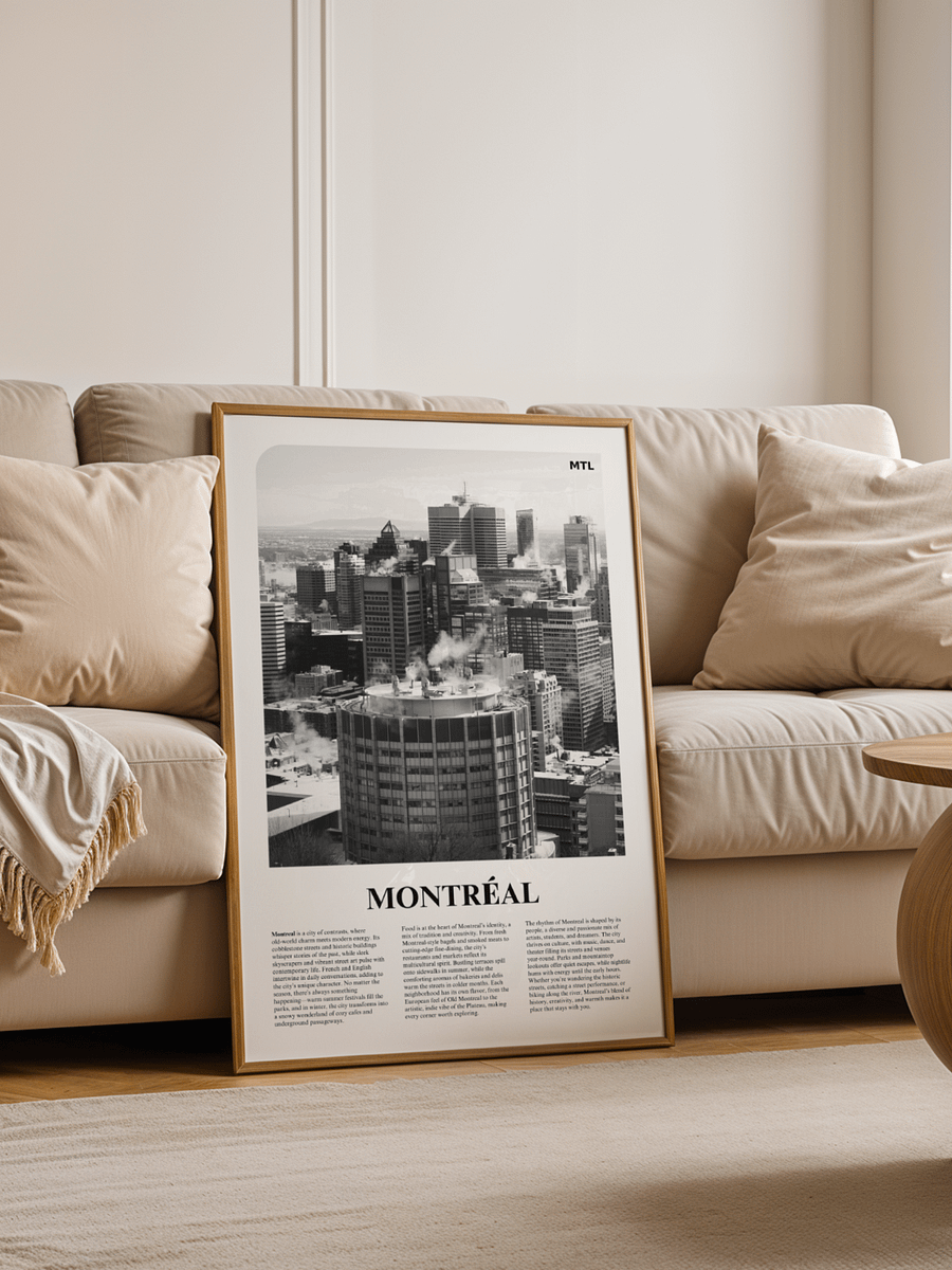 Montreal 01 Newspaper Poster product image (4)
